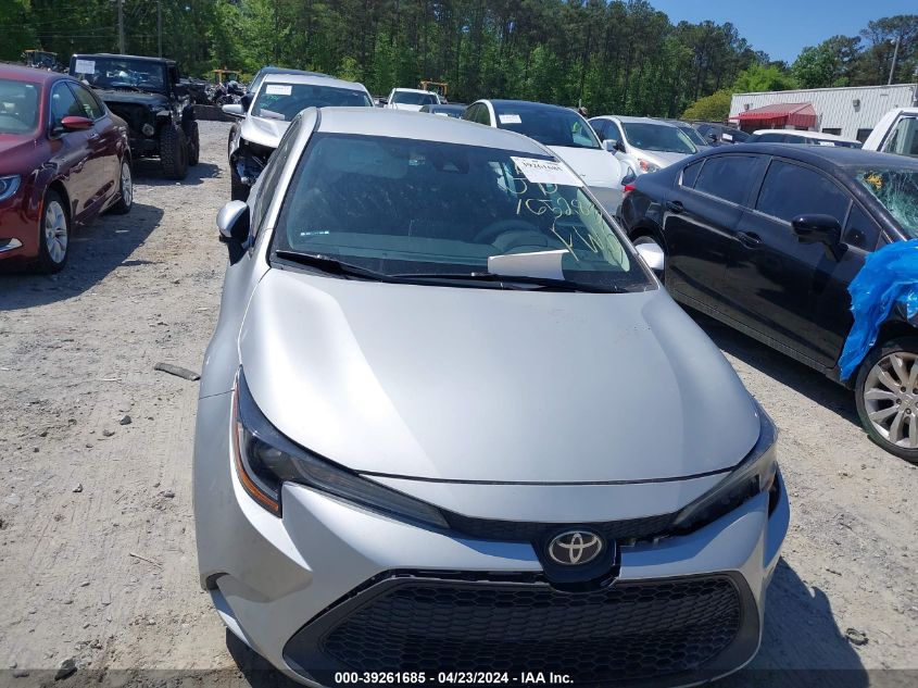 2021 Toyota Corolla Le VIN: 5YFEPMAE7MP165283 Lot: 39261685