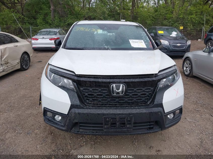 2021 Honda Passport Awd Ex-L VIN: 5FNYF8H57MB038297 Lot: 39261768