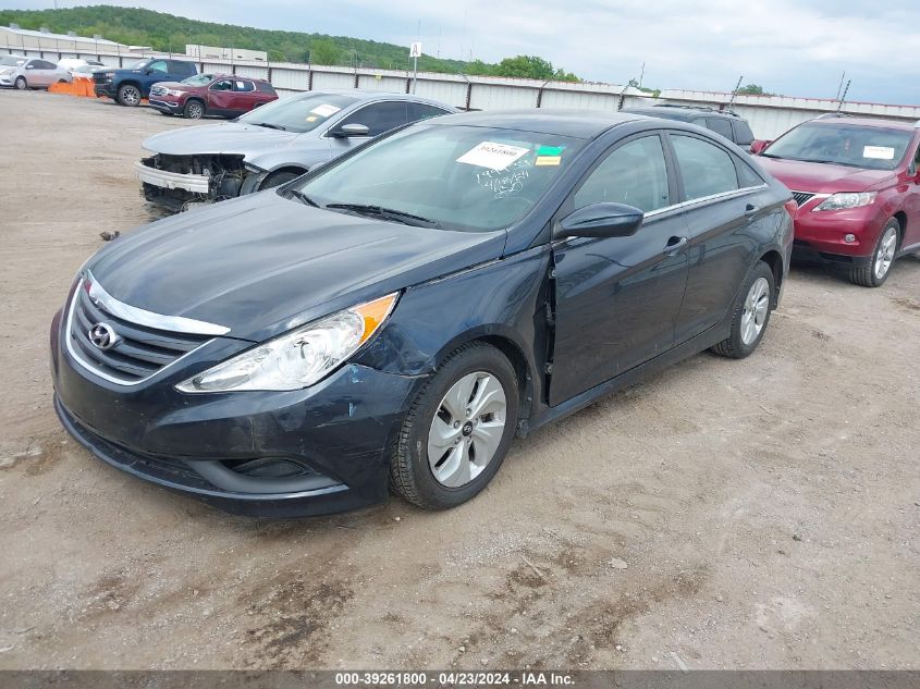 2014 Hyundai Sonata Gls VIN: 5NPEB4AC8EH819655 Lot: 39261800