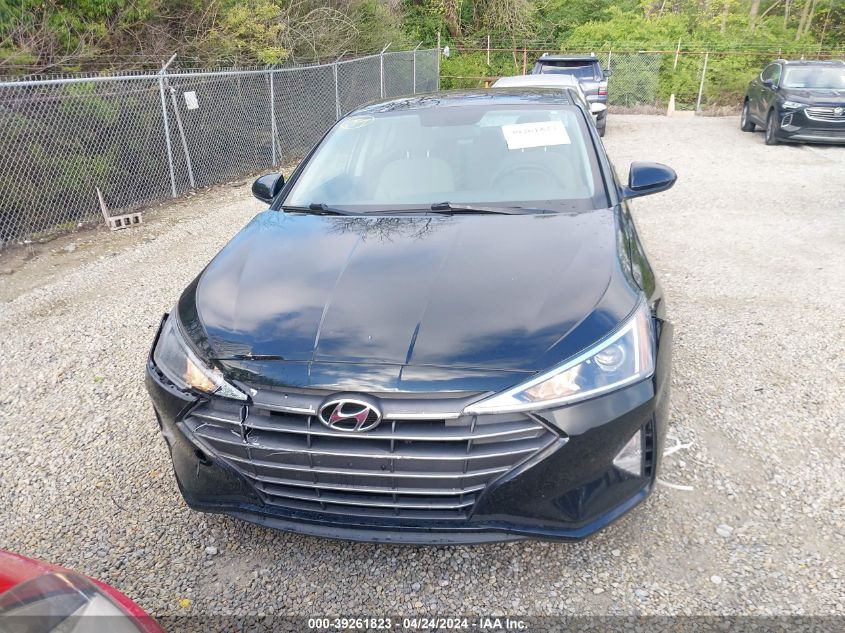 2019 Hyundai Elantra Se VIN: KMHD74LF3KU791426 Lot: 39261823