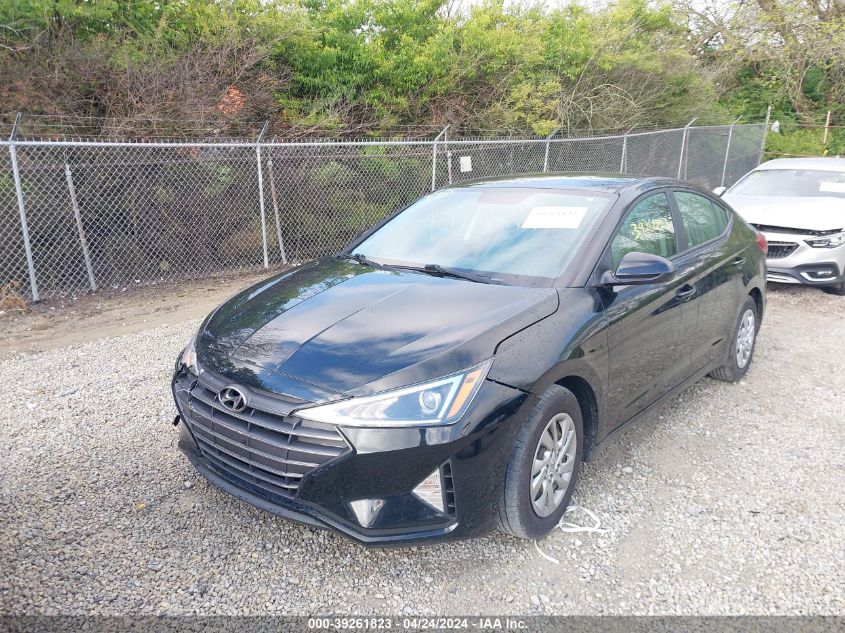 2019 Hyundai Elantra Se VIN: KMHD74LF3KU791426 Lot: 39261823