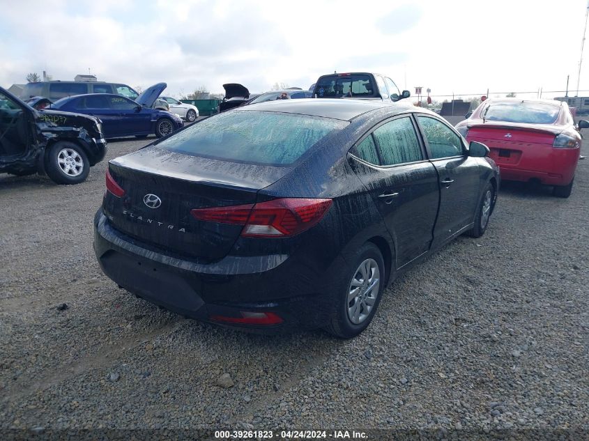 2019 Hyundai Elantra Se VIN: KMHD74LF3KU791426 Lot: 39261823