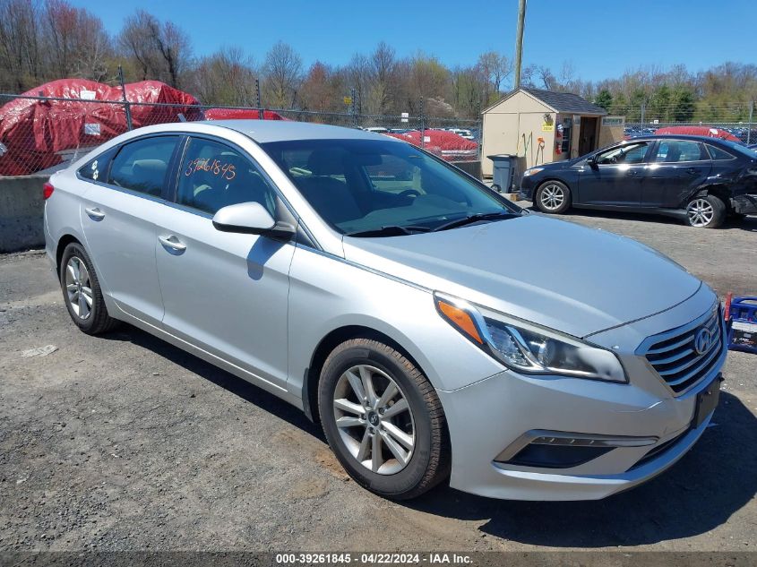 2015 HYUNDAI SONATA SE - 5NPE24AF5FH138302