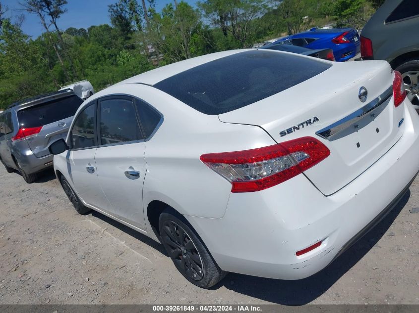 3N1AB7AP1DL634450 | 2013 NISSAN SENTRA