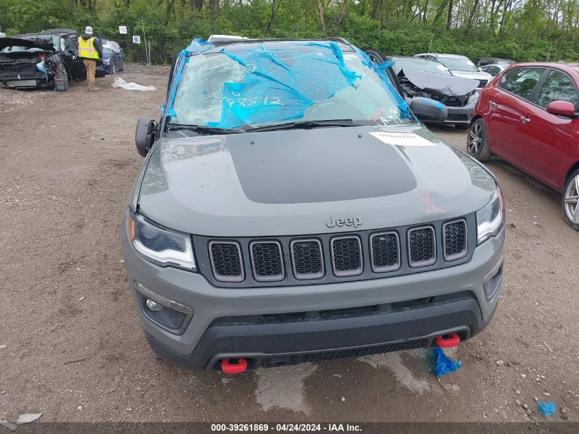 2021 Jeep Compass Trailhawk 4X4 VIN: 3C4NJDDB2MT598512 Lot: 39261869