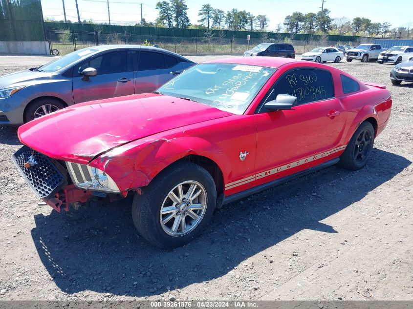 2009 Ford Mustang V6/V6 Premium VIN: 1ZVHT80N795114725 Lot: 39261876