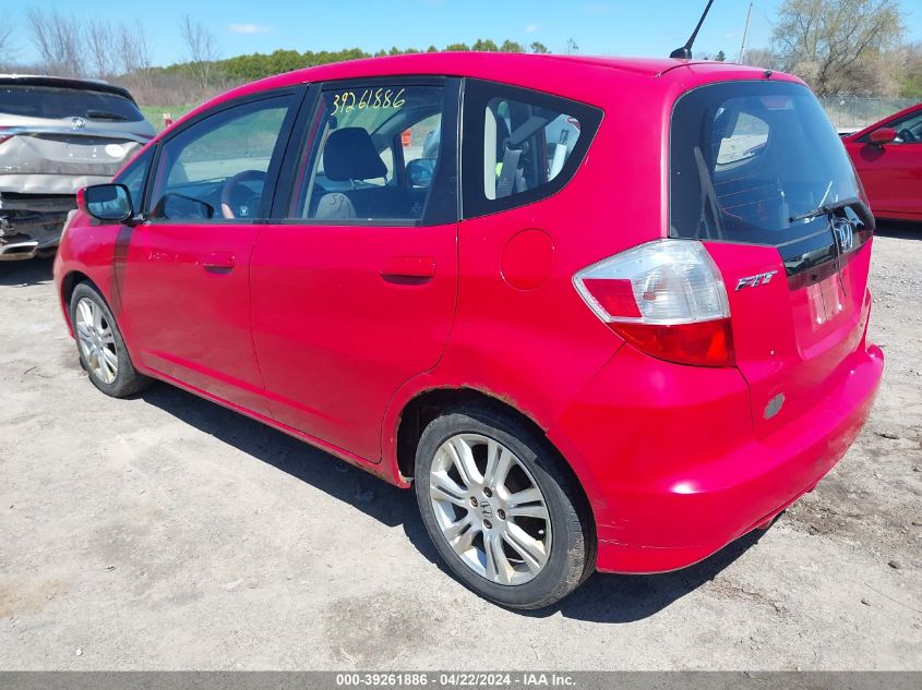 JHMGE8H31DC037400 | 2013 HONDA FIT