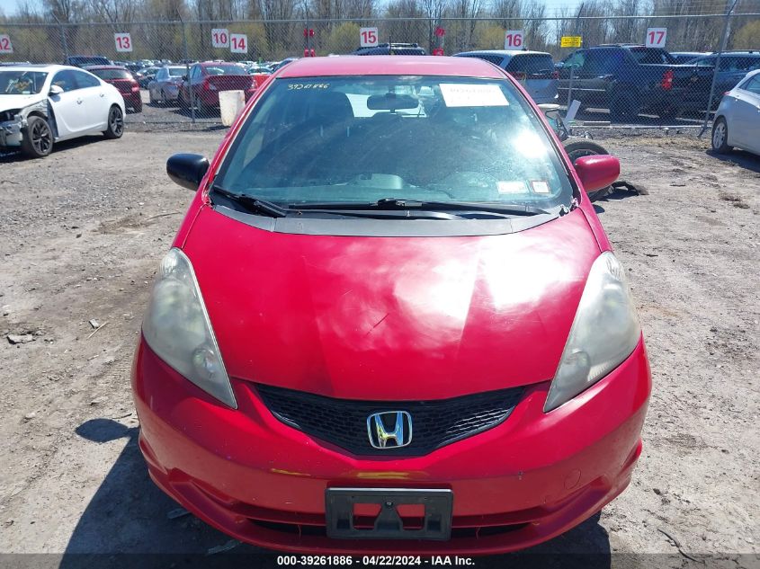 JHMGE8H31DC037400 | 2013 HONDA FIT