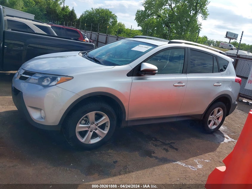 2014 TOYOTA RAV4 XLE - 2T3WFREV7EW086590
