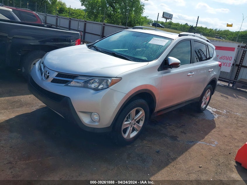2014 TOYOTA RAV4 XLE - 2T3WFREV7EW086590