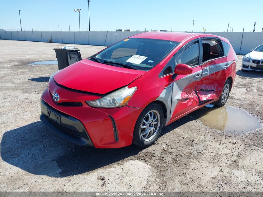 2016 Toyota Prius V Two VIN: JTDZN3EU2GJ055303 Lot: 39261924