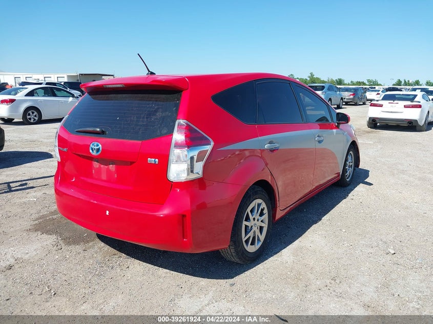 2016 Toyota Prius V Two VIN: JTDZN3EU2GJ055303 Lot: 39261924