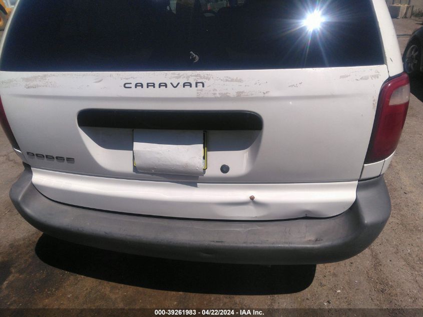 2005 Dodge Caravan Se VIN: 1D4GP25E45B338378 Lot: 39261983