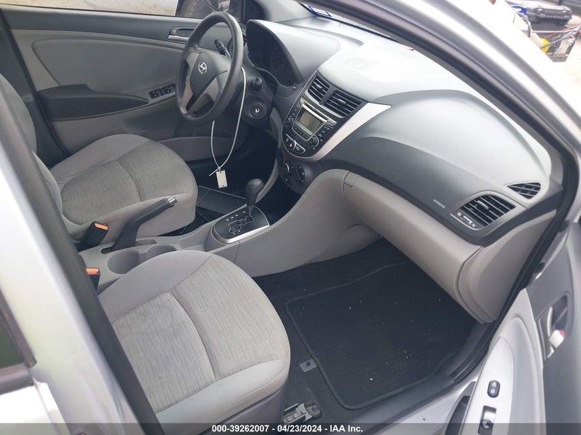 VIN KMHCT4AE8HU321600 2017 HYUNDAI ACCENT SE