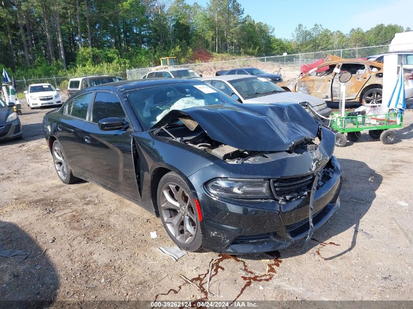 2016 Dodge Charger Sxt VIN: 2C3CDXHG9GH318527 Lot: 39262124