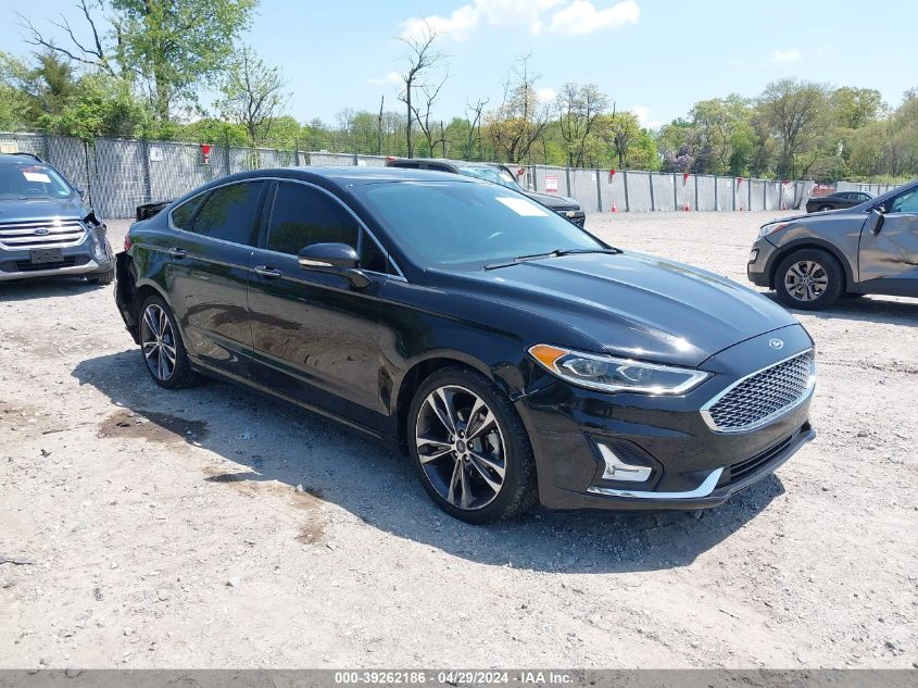 2020 FORD FUSION TITANIUM - 3FA6P0D93LR194130