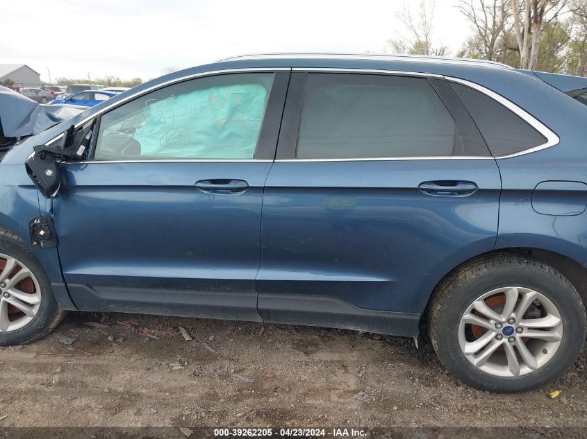 2019 Ford Edge Sel VIN: 2FMPK4J90KBC59727 Lot: 39262205