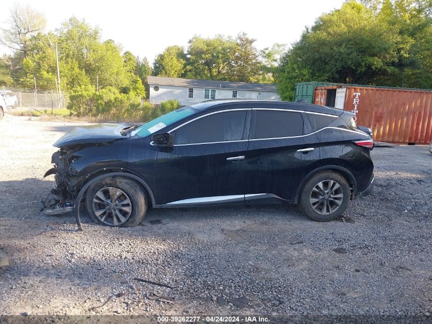 2017 Nissan Murano Sv VIN: 5N1AZ2MH5HN113958 Lot: 39262277