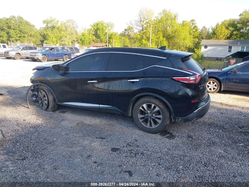 2017 Nissan Murano Sv VIN: 5N1AZ2MH5HN113958 Lot: 39262277