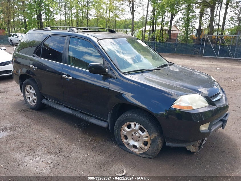 2002 Acura Mdx VIN: 2HNYD18222H517361 Lot: 39262321