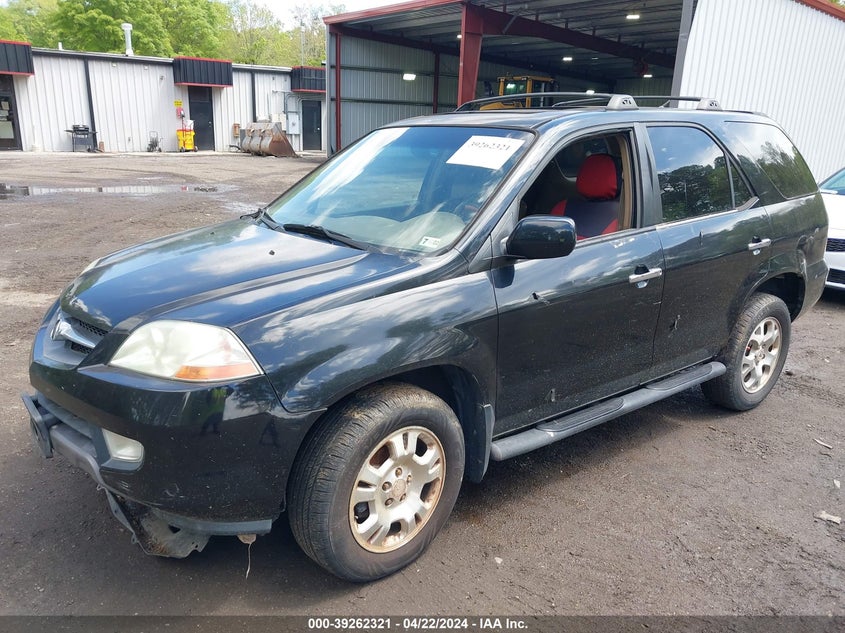 2002 Acura Mdx VIN: 2HNYD18222H517361 Lot: 39262321