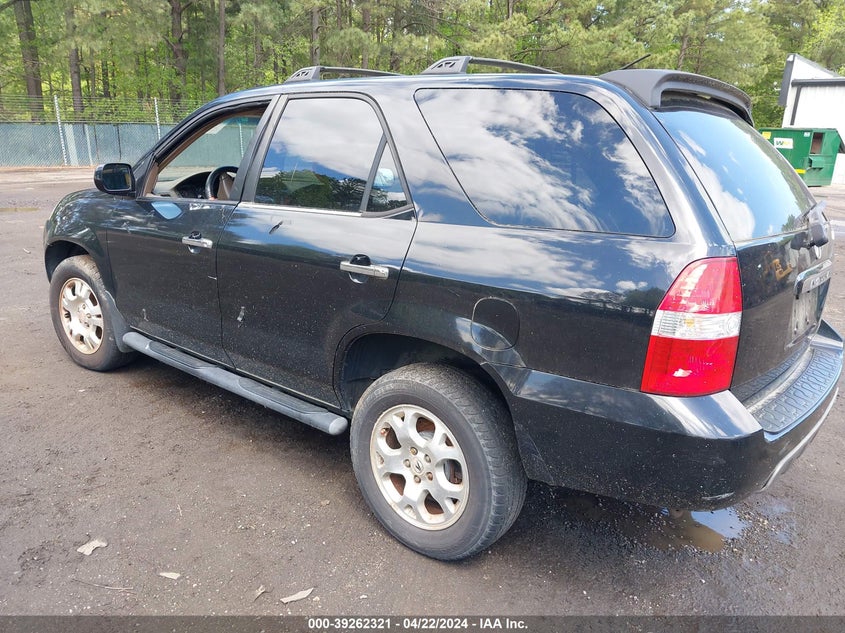 2002 Acura Mdx VIN: 2HNYD18222H517361 Lot: 39262321
