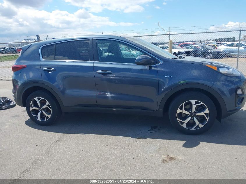 2020 Kia Sportage Lx VIN: KNDPMCAC7L7729234 Lot: 39262351