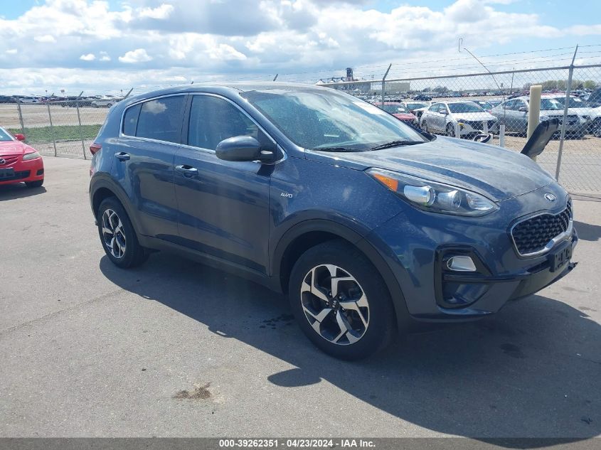 2020 Kia Sportage Lx VIN: KNDPMCAC7L7729234 Lot: 39262351