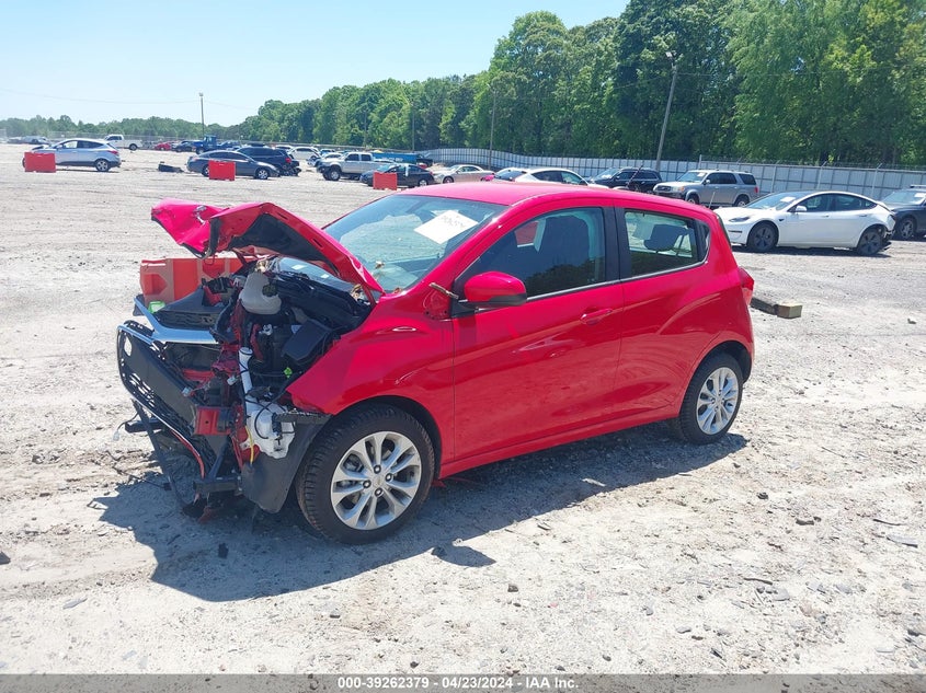 VIN KL8CD6SA9MC730433 2021 CHEVROLET SPARK FWD 1LT AUTOMATIC