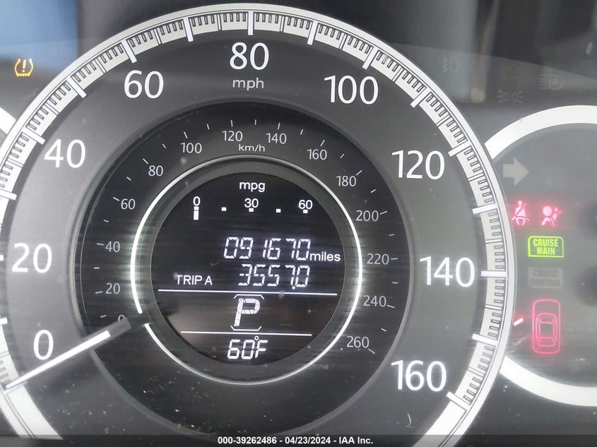 2015 HONDA ACCORD VIN: 1HGCR2F36FA156869