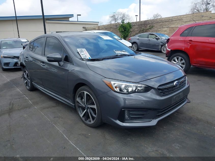 2022 SUBARU IMPREZA SPORT - 4S3GKAM64N3608865