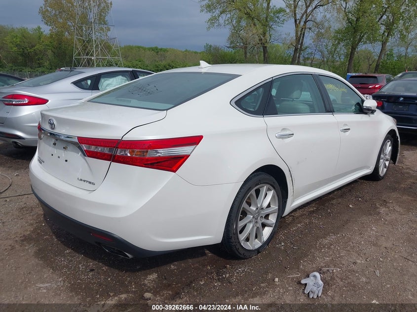 2014 TOYOTA AVALON LIMITED - 4T1BK1EBXEU101206