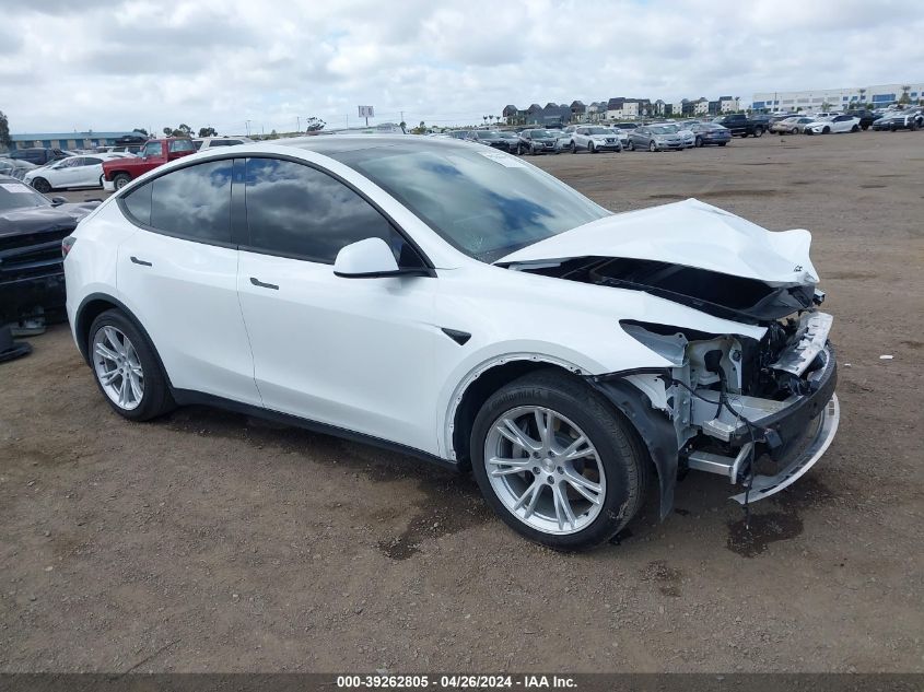 2021 TESLA MODEL Y STANDARD RANGE REAR-WHEEL DRIVE - 5YJYGDED0MF163143