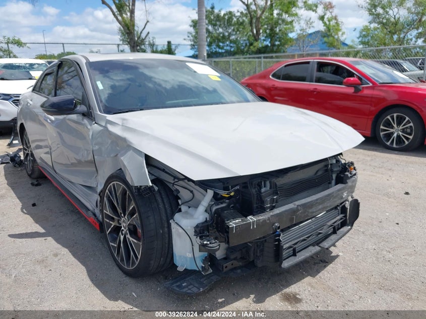 2022 Hyundai Elantra N VIN: KMHLW4AK4NU008326 Lot: 39262824