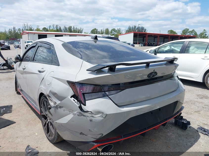 2022 Hyundai Elantra N VIN: KMHLW4AK4NU008326 Lot: 39262824