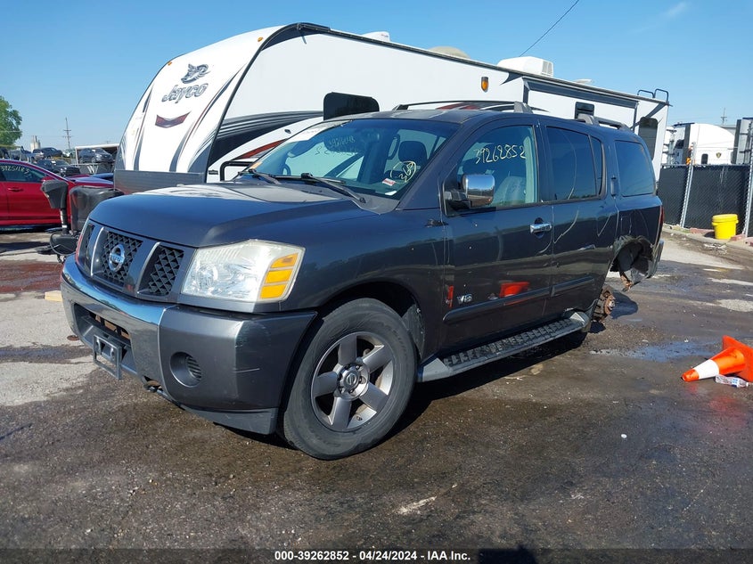2005 Nissan Armada Se VIN: 5N1AA08B35N716162 Lot: 39262852