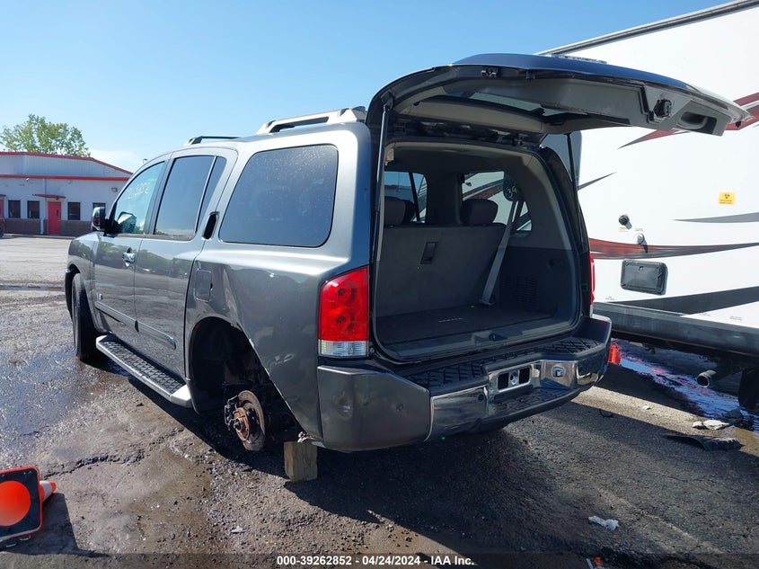 2005 Nissan Armada Se VIN: 5N1AA08B35N716162 Lot: 39262852