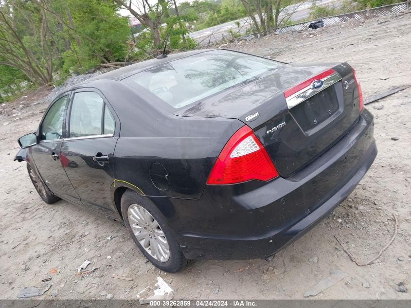 2010 Ford Fusion Hybrid VIN: 3FADP0L31AR137068 Lot: 39262859