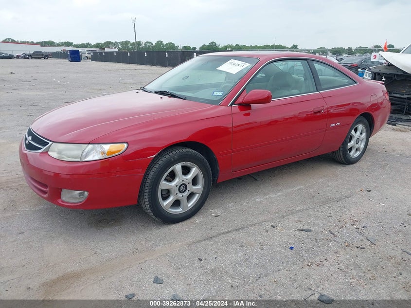 1999 Toyota Camry Solara Se V6 VIN: 2T1CF22P9XC144955 Lot: 39262873