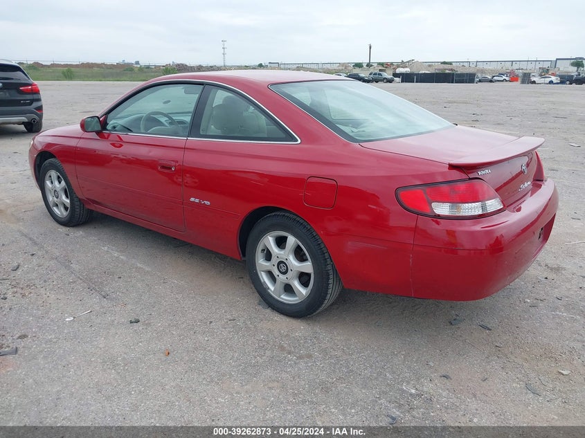 1999 Toyota Camry Solara Se V6 VIN: 2T1CF22P9XC144955 Lot: 39262873