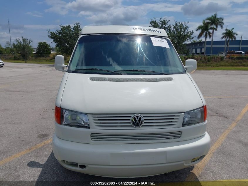 2003 Volkswagen Eurovan Mv VIN: WV2EB47003H000892 Lot: 39262883