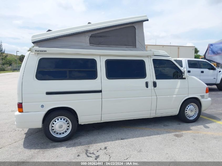 2003 Volkswagen Eurovan Mv VIN: WV2EB47003H000892 Lot: 39262883