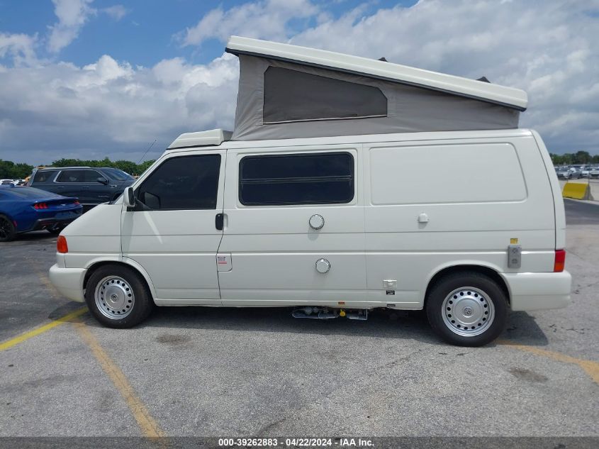 2003 Volkswagen Eurovan Mv VIN: WV2EB47003H000892 Lot: 39262883