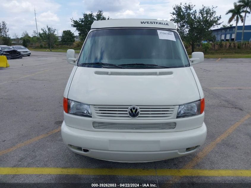 2003 Volkswagen Eurovan Mv VIN: WV2EB47003H000892 Lot: 39262883