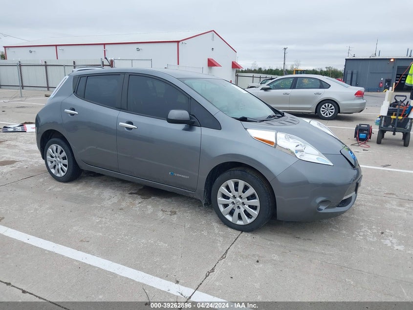 2014 Nissan Leaf S VIN: 1N4AZ0CP6EC339389 Lot: 39262896