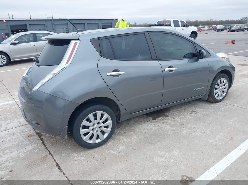 2014 Nissan Leaf S VIN: 1N4AZ0CP6EC339389 Lot: 39262896
