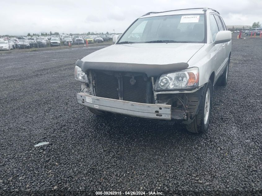 2005 Toyota Highlander Limited V6 VIN: JTEEP21A250126108 Lot: 39262915