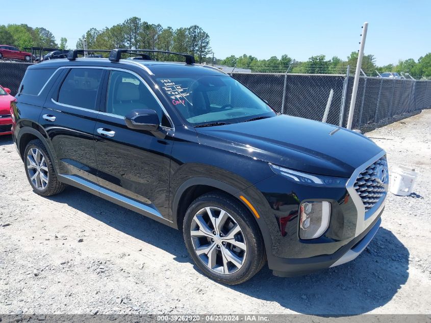 2022 Hyundai Palisade Sel VIN: KM8R44HE0NU372582 Lot: 39262920