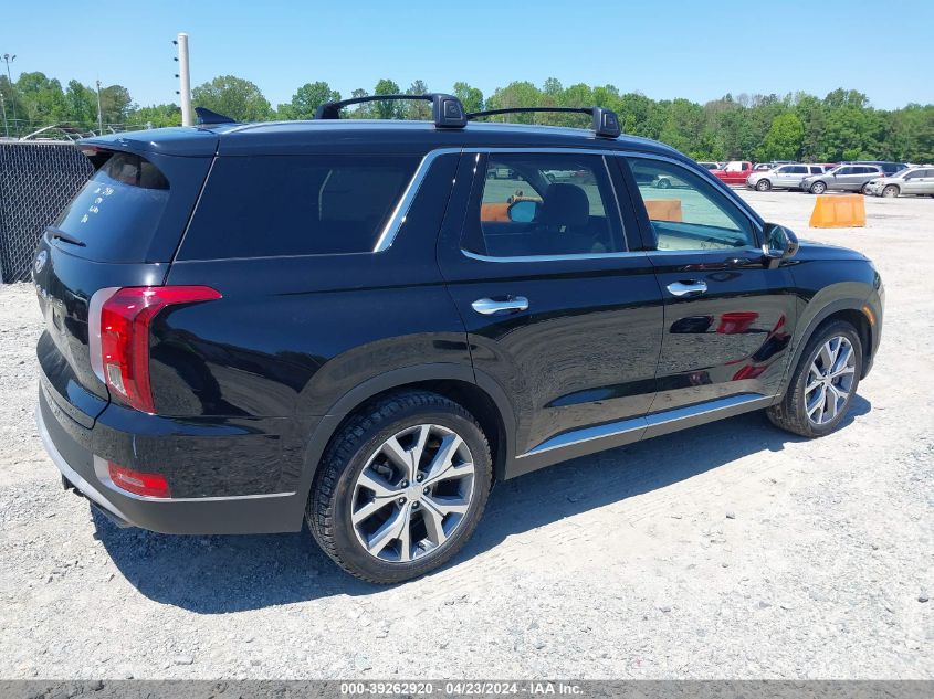 2022 Hyundai Palisade Sel VIN: KM8R44HE0NU372582 Lot: 39262920