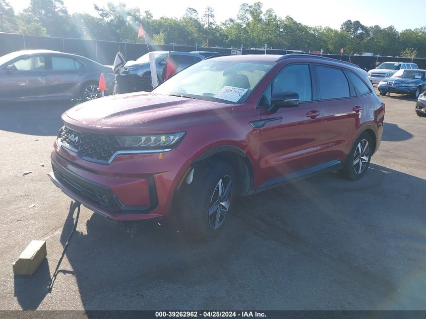 VIN 5XYRL4LC5PG201070 2023 KIA SORENTO S